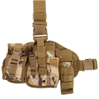Сумка тактическая на бедро кобура тактическая Zelart Military Rangers Heroe9107 Camouflage Multicam - изображение 3