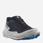 Чоловічі кросівки для бігу з Gore-Tex Salomon Pulsar Trail GTX 417499 45.5 (11US) 29 см Сірий/Темно-синій (195751099813) - зображення 2