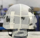 Кавер (чехол) для баллистического шлема (каски) MICH белый размер МL - изображение 3