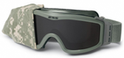 Балістичні окуляри ESS Profile NVG Unit Issue Foliage Green Прозора + Темна лінза - зображення 3
