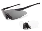 Балістичні окуляриESS ICE One w/Smoke Gray Lens + Діоптрична вставка VICE RX - зображення 1