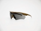 Балістичні окуляри ESS Crossbow Suppressor Terrain Tan w/Smoke Gray One Kit - зображення 3