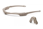 Балістичні окуляри ESS Crossbow Suppressor Terrain Tan w/Smoke Gray One Kit - зображення 4
