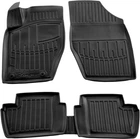 Комплект автоковриков Stingray Peugeot 307 2001-2008 5 шт Черных (5016155)