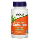 Натуральная добавка Now Foods Spirulina Спирулина 500 мг таблетки