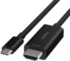 Kabel Belkin USB-C na HDMI 2.1, 2 m (AVC012BT2MBK) - obraz 2