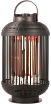 Promiennik podczerwieni Sunred D-INDO-12T Heater, Indox Dark Table, moc 1200 W czarny (8719956294037) - obraz 1