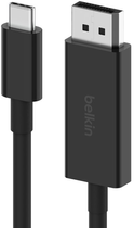 Kabel Belkin USB-C do DisplayPort 1.4, 2 m (AVC014BT2MBK) - obraz 3