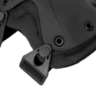 Комплект защиты AOKALI F001 Black тактический наколенники + налокотники штурмовые - изображение 5