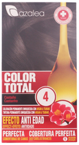 Farba kremowa z utleniaczem do włosów Azalea Color Total 4 Brown Hair 100 ml (8420282041386) - obraz 1