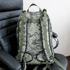 Тактичний рюкзак 40 л мультикам армійський хакі з кордури сумка для військових штурмовий рюкзак похідний ранець речовий ЗСУ - зображення 8