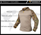 Тактична сорочка убакс Idogear G3 Ubacs Shirt Розмір S Мультикам - зображення 3