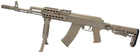 Пістолетна рукоятка DLG Tactical (DLG-098) для АК-47/74 (полімер) гумова, койот - зображення 4