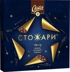 Конфеты Світоч Стожары Классические в темном шоколаде в коробке 196 г (8445290606273)