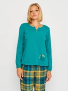 Пижама (кофта + штаны) женская хлопковая Key LNS 408 B23 L Mix Принт (5904765663805) - изображение 4