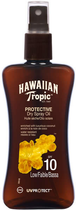 Suchy olej do opalania Hawaiian Tropic Protective Dry Spray Oil SPF10 Low 200 ml (5099821009984) - obraz 1