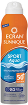 Spray przeciwsłoneczny Ecran Sunnique Sport Aqua Protection Mist SPF50 250 ml (8411135483279) - obraz 1