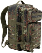 Тактичний рюкзак Brandit-Wea US Cooper XL (8099-15014-OS) Flecktarn (4051773202623) - зображення 1