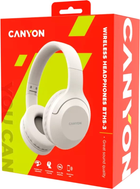 Słuchawki bezprzewodowe Canyon BTHS-3 Beżowe (CNS-CBTHS3BE) - obraz 5