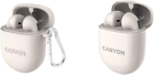Słuchawki bezprzewodowe Canyon TWS-6 beżowe (CNS-TWS6BE) - obraz 3