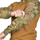 Рубашка боевая тактическая дышащая рубашка для специальных подразделений UBACS M Multicam/Койот (SK-N7047(M)S) - изображение 8