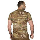 Футболка чоловіча тактична польова повсякденна футболка для спецсужб (L) Multicam (SK-N7148 (L)S) - зображення 4