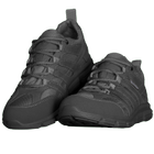 Кросівки тактичні шкіряні зносостійкі для охоронних структур для силових структур 45 Чорний (SK-N7012(45)S) - зображення 1