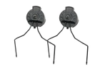 Навушники електронні активні тактичні для захисту слуху для спецслужб KOMBAT M32 оливковий (SK-NM32-olgrS) - зображення 4