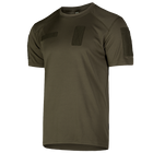 Футболка мужская тактическая полевая повседневная футболка для спецсужб XXXL Олива (SK-N5864XXXLS) - изображение 2
