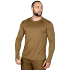 Лонгслив тактичечкий мужская футболка с длинным рукавом для силовых структур (XL) Койот (SK-N7103 (XL)S) - изображение 2