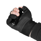 Рукавички тактичні польові універсальні рукавиці для мисливців та силових структур M Чорний (SK-N6605MS) - зображення 4