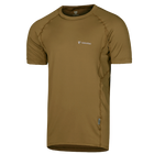 Футболка чоловіча тактична польова повсякденна футболка для спецсужб (XXXL) Койот (SK-N7137 (XXXL)S) - зображення 1