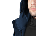 Куртка тактическая полевая износостойкая теплый верх для силовых структур M Синий (SK-N7005MS) - изображение 8