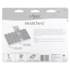 Органайзер для вітамінів та ліків Apex MediChest білого кольору - зображення 2