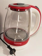 Электрический чайник стеклянный Rainberg 1.8 л RB-902 с LED подсветкой (902RB02HC3) FG22