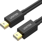 Kabel Unitek miniDisplayPort M/M 2 m Czarny (Y-C613BK) - obraz 1