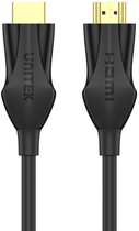 Kabel Unitek HDMI - HDMI 2.1 8K, 4K 120 Hz 2 m (C11060BK-2M) - obraz 3