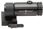 Коліматорний приціл Sight Mark Ultra Shot Sight + Збільшувач Sight Mark T-3 Magnifier комплект - зображення 6