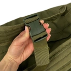 Сумка баул-рюкзак тактический Ranger LE2865 100л оливковый - изображение 3