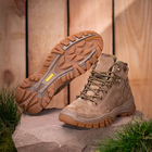 Тактичні літні черевики (колір койот), взуття для ЗСУ, тактичне взуття, розмір 41 (105002-41) - зображення 4