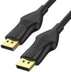 Кабель Unitek DisplayPort - DisplayPort 1.4 8K 60 Hz 1 м (C1624BK-1M) - зображення 1