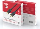 Кабель Unitek DisplayPort - DisplayPort 1.4 8K 60 Hz 1 м (C1624BK-1M) - зображення 4