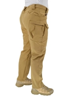 Тактические утепленные штаны Eagle PA-04 IX7 Soft Shell на флисе Песок (Койот) L - изображение 6