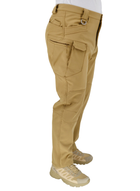 Тактичні штани, що утеплюють Eagle PA-04 IX7 Soft Shell на флісі Песок (Койот) S - зображення 5