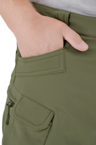 Тактичні штани, що утеплюють Eagle PA-04 IX7 Soft Shell на флісі Olive Green L - зображення 9