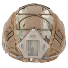 Кавер на шолом | чохол на каску тактичний військовий Fast Helmet Cover Мультикам CP (148890CP) - зображення 3