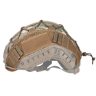 Кавер на шолом | чохол на каску тактичний військовий Fast Helmet Cover Мультикам CP (148890CP) - зображення 4