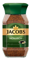 Кофе растворимый Jacobs Monarch, 190г , стекло