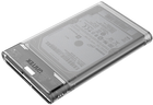 Kieszeń zewnętrzna Unitek S1103A na 2.5" HDD/SSD SATA 6G UASP USB 3.1 (4894160036759) - obraz 4