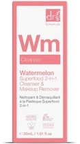 Очищаючий засіб Dr. Botanicals SuperFood Watermelon 2 в 1 для зняття макіяжу 30 мл (7061283852512) - зображення 3